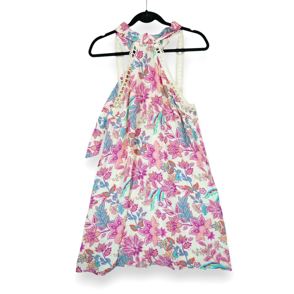 NWT Cupshe Women's Playful Crush Floral Mini‎ Dress ~ Sleeveless ~ Size Medium